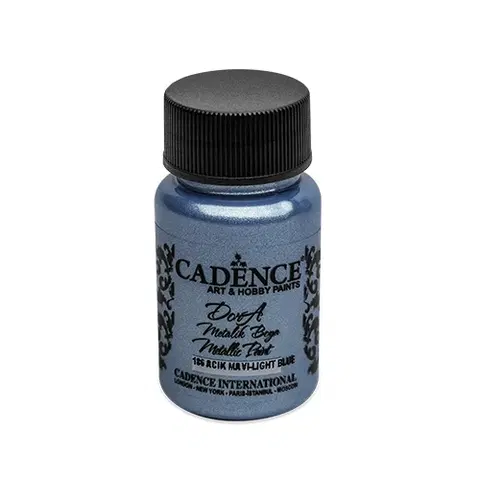 Hračky CADENCE - Farba akrylová Cadence D.Metalic, sv. modrá, 50 ml