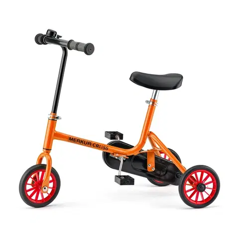 Detské vozítka a príslušenstvo Merkur Trojkolka Pája, oranžová, 62 x 40 x 70 cm