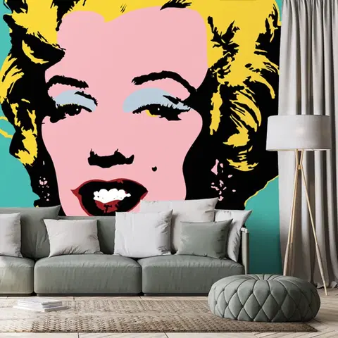Samolepiace tapety Samolepiaca tapeta ikonická Marilyn Monroe v pop art dizajne