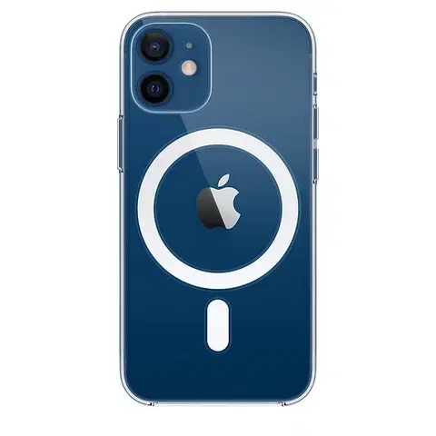 Puzdrá na mobilné telefóny Zadný kryt pre Apple iPhone 12 mini s MagSafe, transparentná MHLL3ZM/A