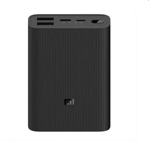 Powerbanky Xiaomi Mi powerbanka 3 Ultra Compact 10000 mAh, čierna PB1022ZM
