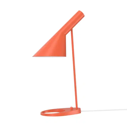 Stolové lampy Louis Poulsen Dizajnová stolová lampa Louis Poulsen AJ oranžová