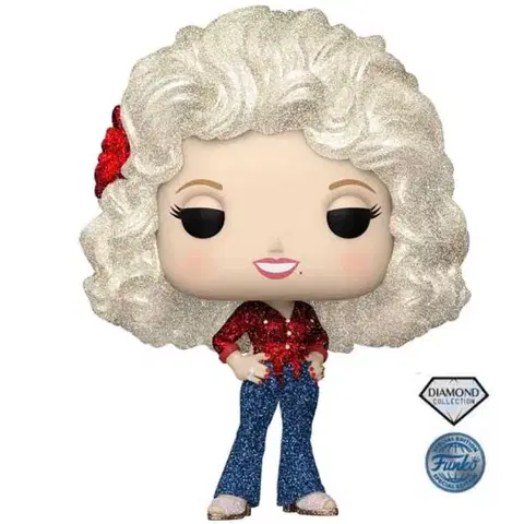Zberateľské figúrky POP! Rocks: 77 Tour (Dolly Parton) Special Edition (Diamond Collection) POP-0005