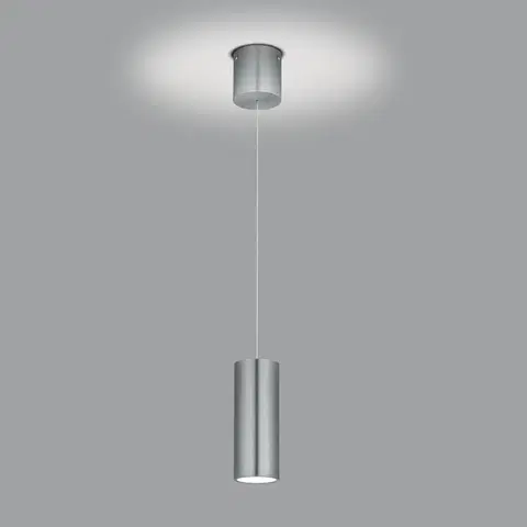 Závesné svietidlá Knapstein LED svietidlo Helli up/down 1-pl. nikel matná
