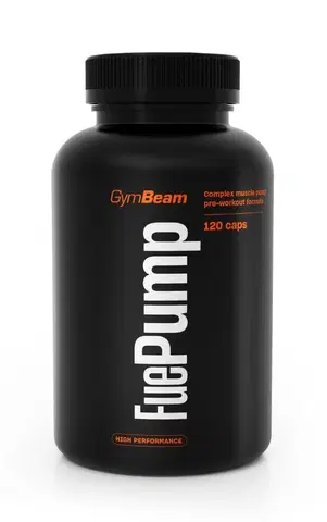 Tabletové pumpy FuePump - GymBeam 120 kaps.