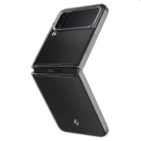 Puzdrá na mobilné telefóny Puzdro Spigen AirSkin pre Samsung Galaxy Z Flip4, transparentné ACS05112