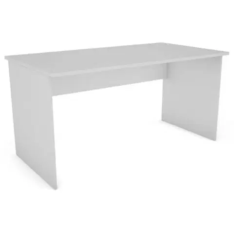 Moderné kancelárske stoly Písací stôl Torino 150x80x75 Biely 642660