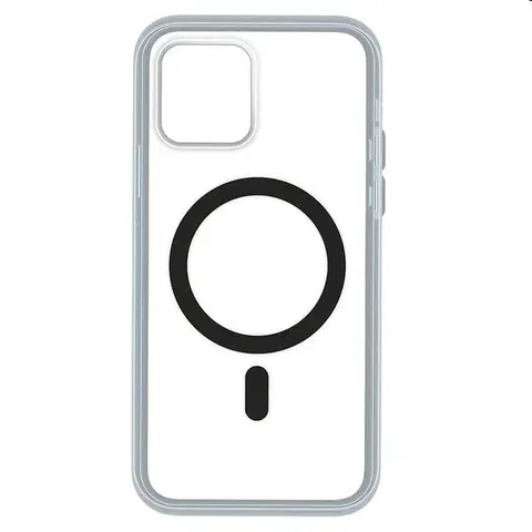Puzdrá na mobilné telefóny Zadný kryt ER Case Ice Snap s MagSafe pre iPhone 15 Pro, transparentná ERCSIP15PMGCL-BK