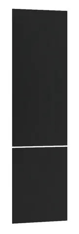 Kuchynské skrinky MOON bočný dvojdielny panel 2033x564, 2033x577 , čierna