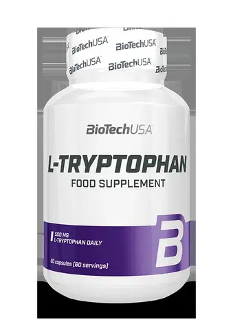 Vitamíny a minerály L-Tryptophan - Biotech USA 60 kaps.