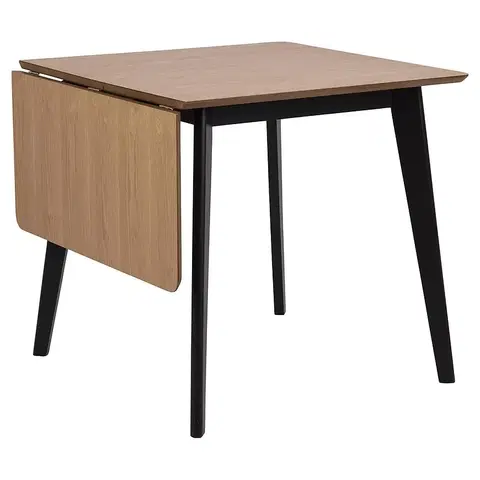 Jedálenské stoly Rozkladací stôl Kobi 80/120x80cm Skladací Vrch Čierna