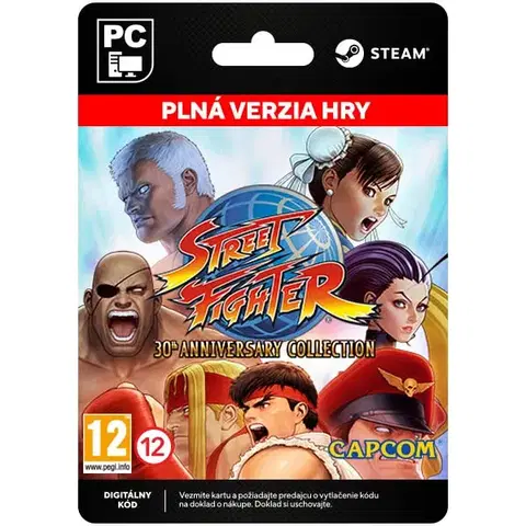 Hry na PC Street Fighter (30th Anniversary Collection) [Steam]