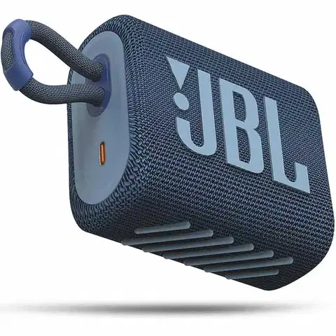 Reprosústavy a reproduktory JBL GO 3, modrý JBL GO3BLUE