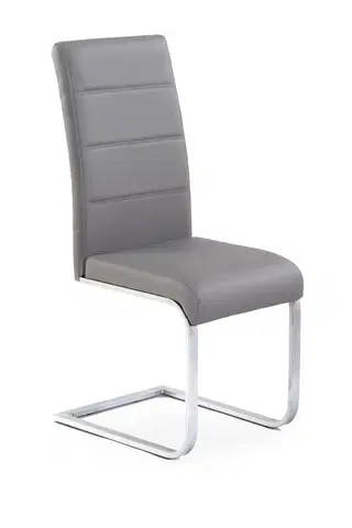 Jedálenské stoličky a kreslá Jedálenská stolička K85 Halmar Sivá