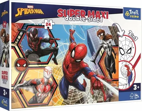 Hračky puzzle TREFL - Puzzle 24 SUPER MAXI - Spiderman