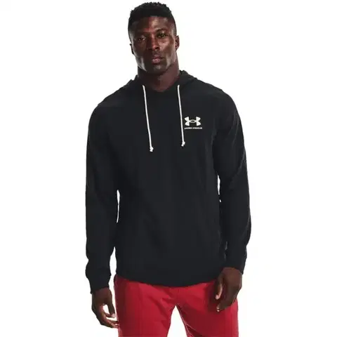 Mikiny Under Armour Mikina Rival Terry LC HD Black  XL