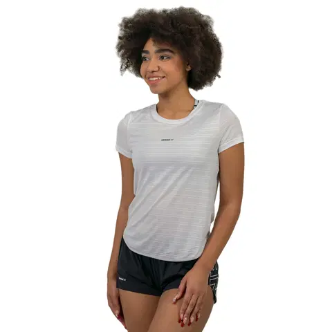 Dámske tričká Dámske tričko Nebbia "Airy" FIT Activewear 438 White - M