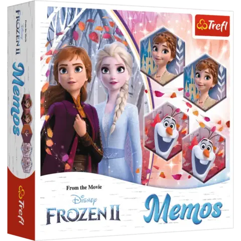 Hračky spoločenské hry pre deti TREFL - Pexeso Frozen 2