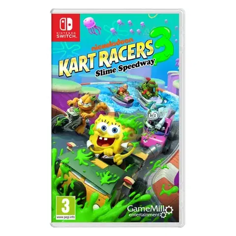 Hry pre Nintendo Switch Nickelodeon Kart Racers 3: Slime Speedway NSW