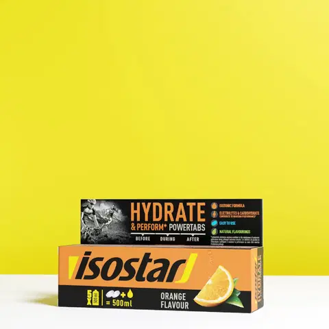výživ Izotonický nápoj POWERTABS tablety pomarančové 10x12g