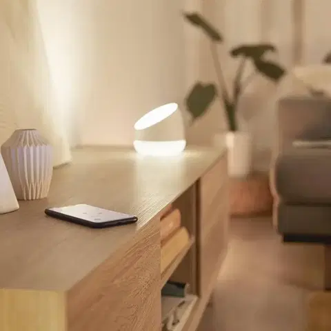 SmartHome stolové lampy WiZ WiZ Squire stolná LED lampa, RGBW, prenosná