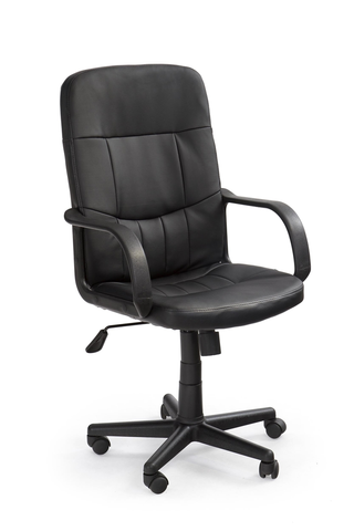 Kancelárske stoličky HALMAR Denzel kancelárske kreslo s podrúčkami čierna