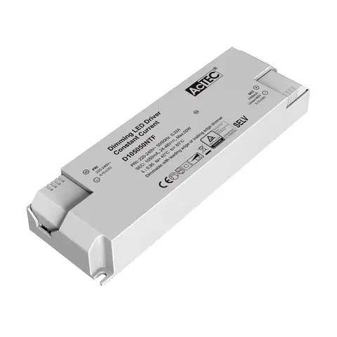 Napájacie zdroje s konštantným prúdom AcTEC AcTEC Triac LED driver CC max. 50W 1050mA