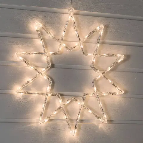 Vianočné svetelné hviezdy Konstsmide Christmas LED hviezda pre vonkajšie 58 cm