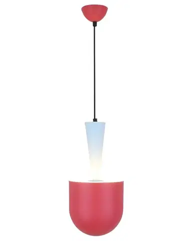 LED osvetlenie Závesná lampa VISBY Candellux Červená