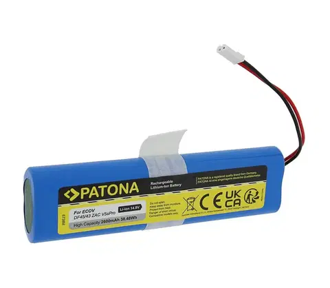 Predlžovacie káble PATONA PATONA - Batéria Ecovacs Deebot DF45/iLife V50/V5s/V8s 2600mAh Li-lon 14,8V 