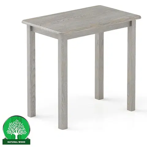Borovicové stoly Stôl borovica ST104-80x75x50 grey