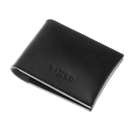 GPS prijímače FIXED Smile Kožená peňaženka s inteligentným lokátorom, čierna FIXSM-SMMW2-BK
