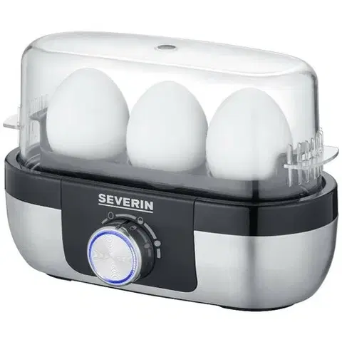 Kuchynské spotrebiče Severin EK 3163 varič vajec, strieborná