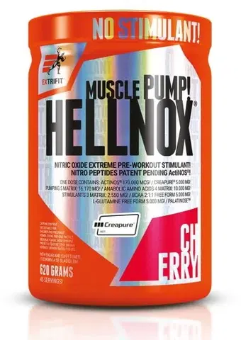 Práškové pumpy Hellnox Muscle Pump - Extrifit 620 g Višňa