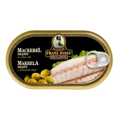 Ryby Franz Josef Kaiser Makrela filety v olivovom oleji 170 g