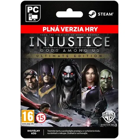 Hry na PC Injustice: Gods Among Us (Ultimate Edition) [Steam]