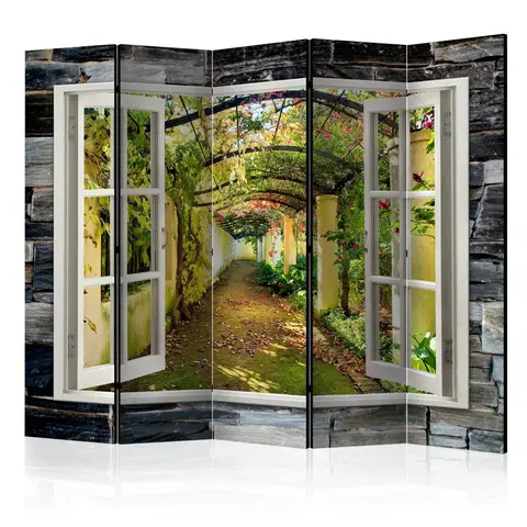 Paravány Paraván Secret Garden Dekorhome 225x172 cm (5-dielny)