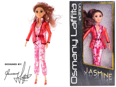 Plyšové hračky MIKRO TRADING - Osmany Laffita edition - bábika Jasmine kĺbová 31cm v krabičke