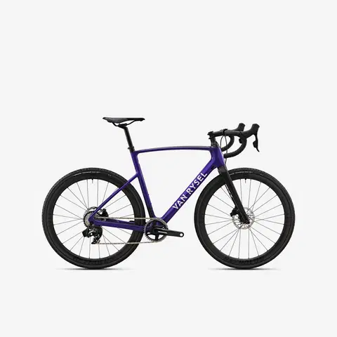 bicykle Bicykel na cyklokros RCX II FORCE AXS 12 rýchlostí fialový