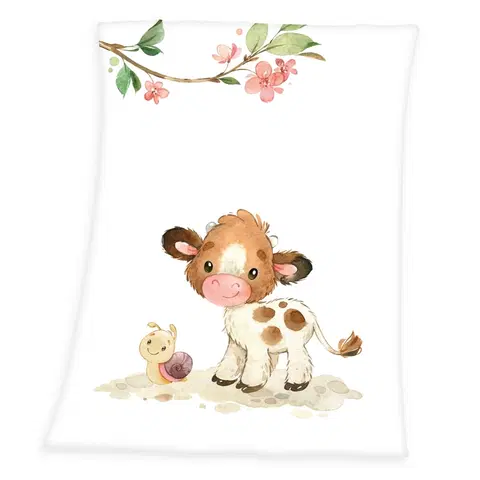 Detské deky Herding Detská deka Sweet calf, 75 x 100 cm