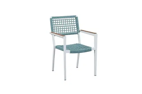 Záhradné stoličky Higold Záhradná jedálenská stolička HIGOLD Champion modrá
