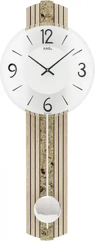 Hodiny Kyvadlové nástenné hodiny 7489 AMS 62cm