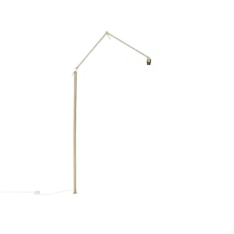 Stojace lampy Rameno na stojacu lampu zlatá - Redaktor