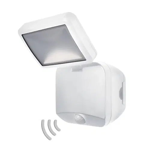 Vonkajšie nástenné svietidlá so senzorom LEDVANCE LEDVANCE Battery Spotlight nástenná lampa 1pl.