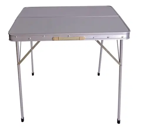 Záhradné stoly ArtRoja Campingový stôl | sivá 80 x 80 cm