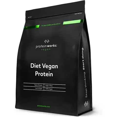 Vegánske proteíny TPW Diet Vegan Protein 500 g belgická choca moca