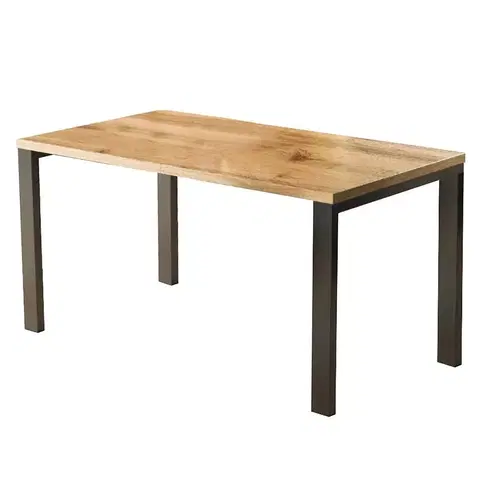 Jedálenské stoly Rozkladací stôl Garant 130/265x80cm Dub Wotan