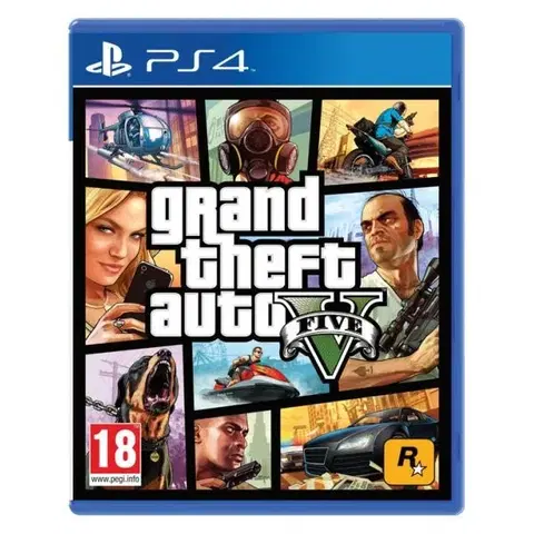 Hry na Playstation 4 Grand Theft Auto 5 PS4