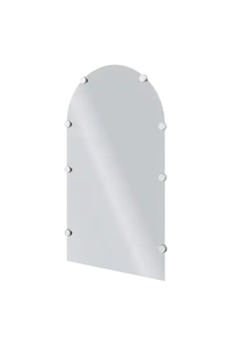 Zrkadlá FALIN zrkadlo s osvetlením, biele