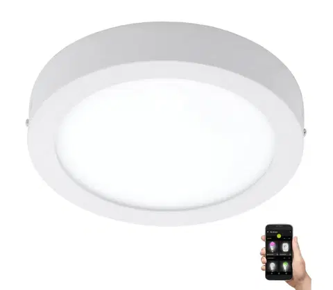 Svietidlá Eglo Eglo 33575 - LED Stmievateľné kúpeľňové svietidlo ARGOLIS-C 16,5W/230V IP44 biela 